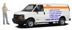 Service vehicle for EnviroCare Cleanup & Restoration